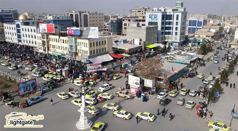 خرید بلیط هواپیما مشهد به مزارشریف