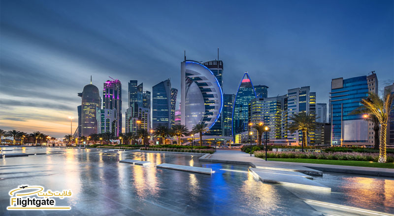 بلیط هواپیما قطر