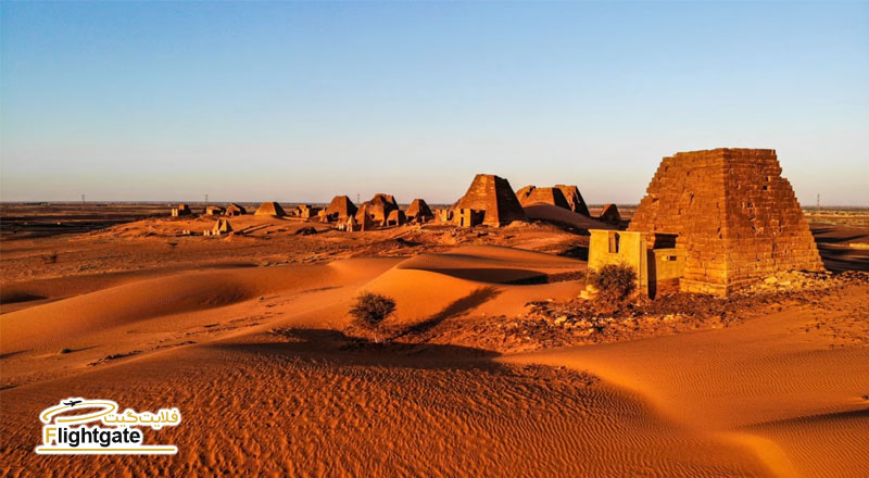 بلیط هواپیما سودان
